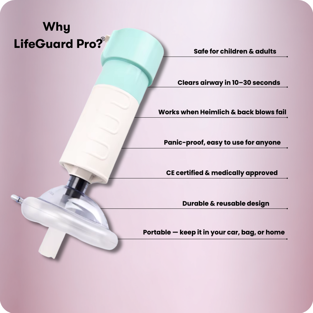 LifeGuard Pro - Emergency Choking Relief Device