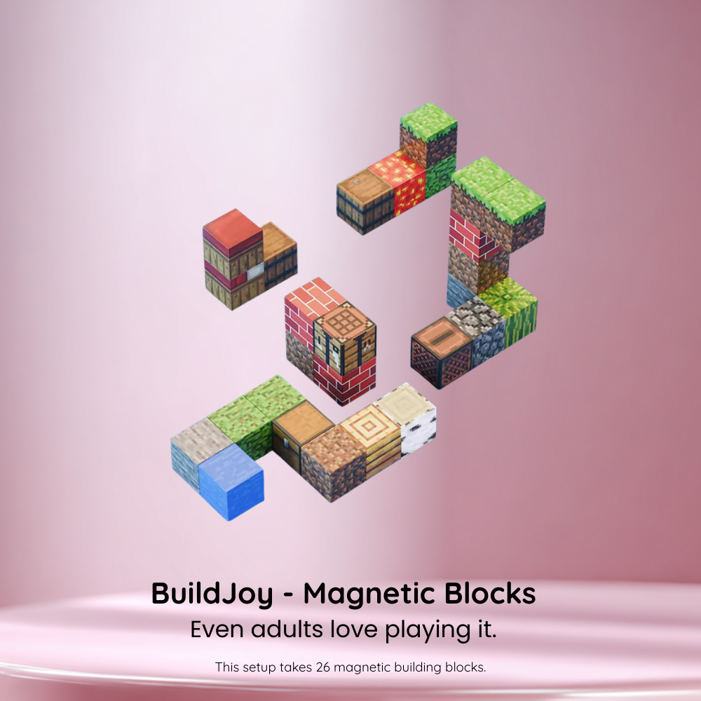 BuildJoy - Magnetic Building Blocks