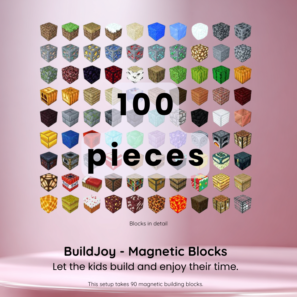 BuildJoy - Magnetic Building Blocks
