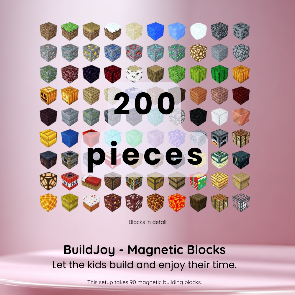 BuildJoy - Magnetic Building Blocks
