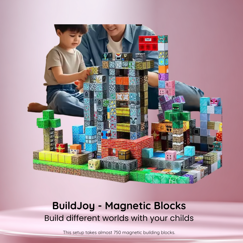 BuildJoy - Magnetic Building Blocks