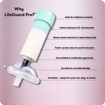 LifeGuard Pro - Emergency Choking Relief Device